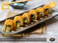 Cheesy Chicken Sushi