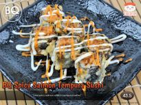 BQ Spicy Salmon Tempura Sushi